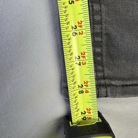 Levis 511 Jeans Mens 30x30 Gray Slim Fit Stretch Denim Tapered Leg Pants - Picture 7 of 12